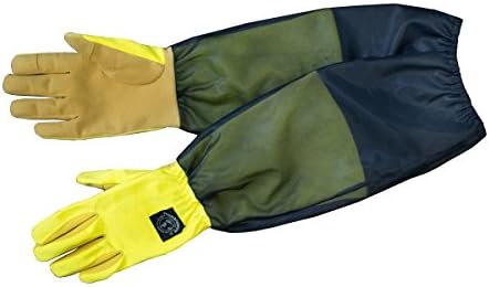 Womanswork Tick and Bug Blocker Glove with Mesh Arm Saver, Large