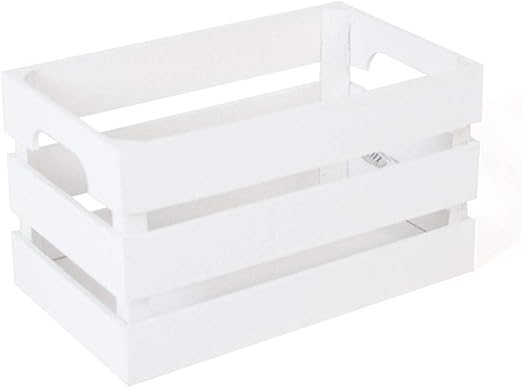 Gerimport Caja Madera Sweet Blanca 25x15x14cm: Amazon.es: Hogar