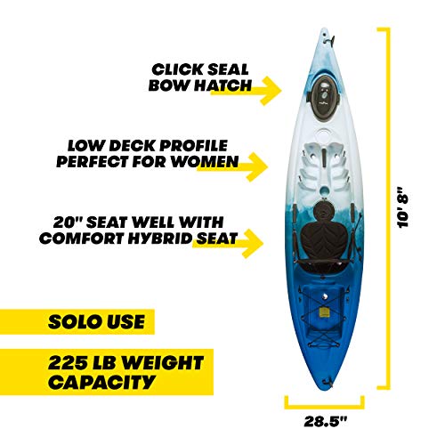 Ocean Kayak Venus 11 OnePerson Women's SitOnTop Kayak, Surf, 10 Feet 8 Inches Pricepulse