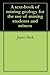 A text-book of mining geology for the use of mining students and miners