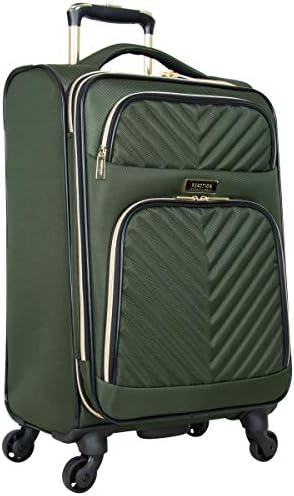 Kenneth Cole Reaction Women's Chelsea 2-Piece 20" Expandable 4-Wheel Carry-On Suitcase & Matching 15" Laptop Backpack, Olive 4 Kenneth Cole Reaction Women's Chelsea 2-Piece 20" Expandable 4-Wheel Carry-On Suitcase & Matching 15" Laptop Backpack, Olive
