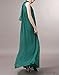 VSVO Women Halter Neck Sleeveless Chiffon Maxi Dresses