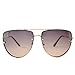 WearMe Pro - Oversized Metal Geometric Vintage Aviator Sunglasses