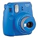 Fujifilm instax mini 9 Instant Film Camera (Cobalt Blue) + Fujifilm Instax Mini Twin Pack Instant Film (80 Shots) + Camera Case + AA Batteries + Accessory Bundle -