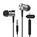 Earbud,TRONOE Sport HIFI In-Ear Earbuds Heaphones Headset Earphones with 3.5mm Metal Housing Magnetic Best Wired Bass Stereo Headset Built-in Mic/Hands-free/Volume Control. (Green)