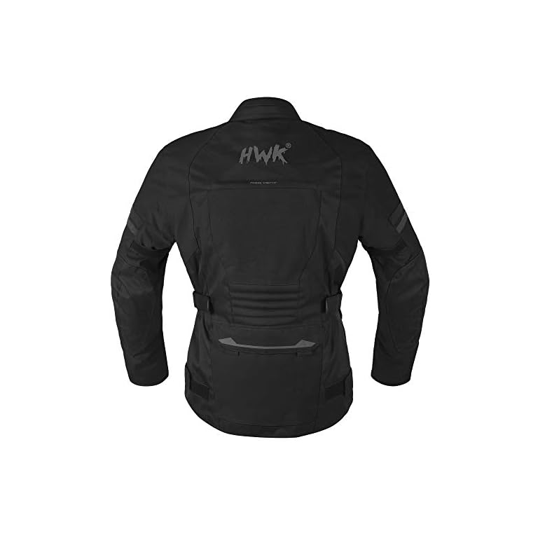HWK Motorcycle Jacket for Men Adventure/Touring with Cordura Textile