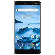 Nokia 6.1 (2018) - Android One (Oreo) - 32 GB - Dual SIM Unlocked Smartphone (AT&T/T-Mobile/MetroPCS/Cricket/H2O) - 5.5" Screen - Black - U.S. Warranty