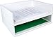 Victor W1154 Pure White Stacking Letter Tray