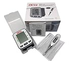 ANC Fully Automatic Wrist Blood Pressure Cuff Monitor ● Bonus Digital Thermometer Included