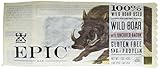 Epic All Natural Meat Bar, 100% Wild, Boar with Uncured Bacon, 1.5 oz