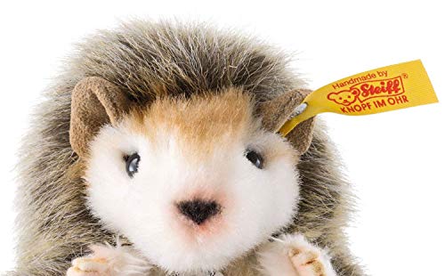 Steiff Joggi Baby-Igel - 10 cm - Igel Kuscheltier für Kinder - Stoffigel - weich & waschbar - braun meliert (070587) – Bild 3