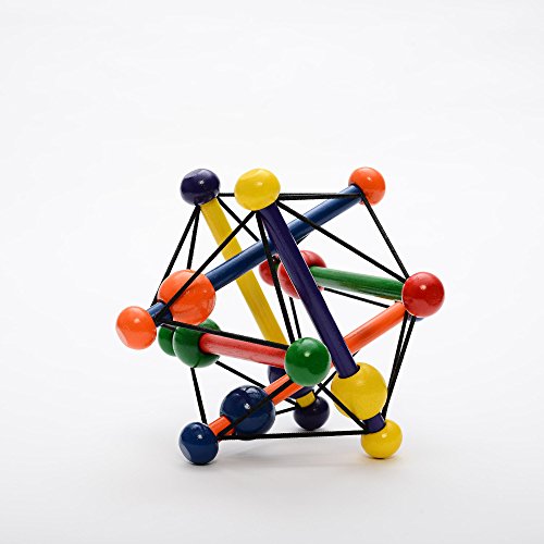 Manhattan Toy Skwish Classic Rattle and Teether Grasping Activity Toy