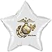 US MARINE EMBLEM STAR BALLOON (EACH)