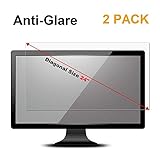 [2 Pack] 24 inch Anti Glare(Matte) Screen Protector Compatible for All Brands of 24" Widescreen Desktop with 16:9 Aspect Ratio Monitor(Size: 24" Diagonal x 20.9" Width x 11.8" Height)