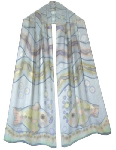 ULRIKE ~ Sweet little fishies hiding in the grasses of shallow pale blue waters