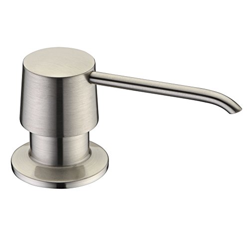 Brass Sink Soap Dispenser Pump for Kitchen Sink Delle Rosa Built in Kitchen Sink Soap Dispenser Soap or Lotion Pump Dispenser Brushed Nickel