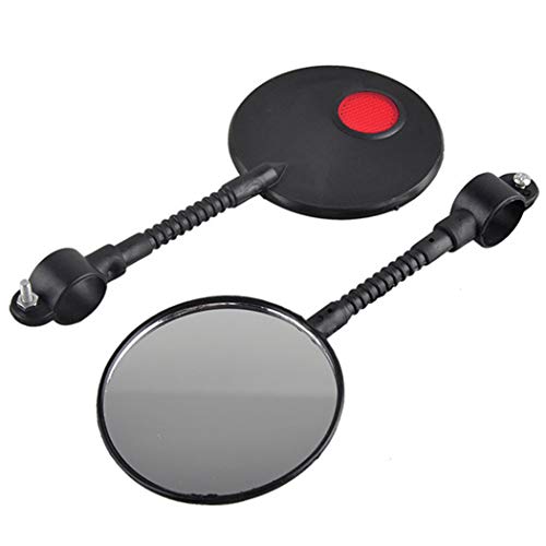B bangcool 2PCS Bike Mirror Bendable Bicycle Mirror Bike Rear View Mirror