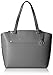 Nine West Sheer Genius Tote Large, Heather Grey/Black/Heather Grey