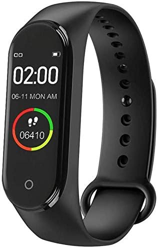wingclb Smart Band Fitness Tracker Watch Heart Rate with Activity Tracker Waterproof Body Functions Like Steps Counter, Calorie Counter, Blood Pressure, Heart Rate Monitor LED Touchscreen