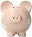 Child to Cherish Ceramic Polka Dot Piggy Bank, Pink
