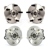 Front Rear Wheel Bearing & Hub Assembly Kit For