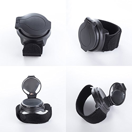 ADI Wrist Bike Mirror, Bike Mirrors 360 Degree Adjustable Bicycle Rear View Cycling Mirrors for BMX, Cruisers Kids' Bikes Mountain Road Bikes