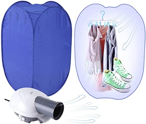 Photo 1 of Electric Clothes Dryer, 800W Vent-less Portable Electric Air Clothing Drying Machine Fast Dryer Fold-able Fast Garment Dryer Heater for Home Dormitory Travelling 19.69 x 19.69 x 35.43inch US Plug