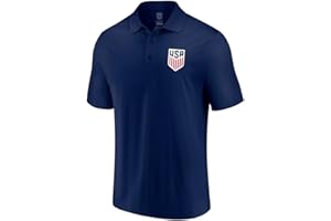 Icon Sports Officially Licensed U.S. Soccer Woven Patch Polo Shirt
