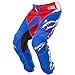 O'Neal Element Mens Afterburner Pant (Blue/Red, 42)