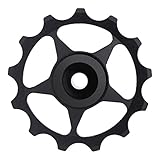 Yosoo 11T/13T Bike Derailleur Pulley, Jockey Wheel Bicycle Aluminium Rear Derailleur Pulley Mountain Road Bike Gear Teeth Guide Wheel