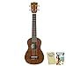 Kala KA-SLNG Long Neck Soprano Ukulele with GoDpsMusic Ukulele Chord Guide and Polish Cloth