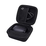 Hard Case for The Jabra Elite 75t/Jabra Elite Active 65t /Jabra Elite 65t True Wireless Earphone/Headphone by Aenllosi (Black)