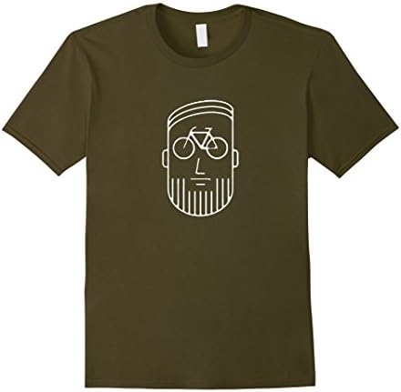 Mens Is My Bike Ok Hipster Retro Cycling Bike Bicycle T-Shirt Large Olive