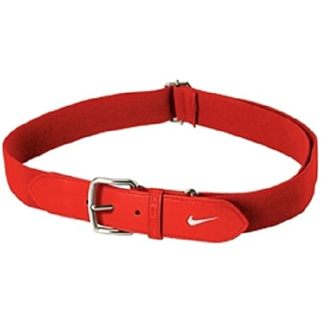 red nike belt