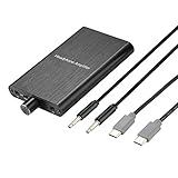 Headphone Amplifier with Bass Boost, Support 3.5mm