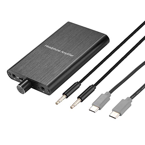 Headphone Amplifier with Bass Boost, Support 3.5mm