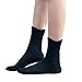Belisy Mens Athletic Compression Crew Ankle Quarter Socks 6 Packs For Basketball & Running