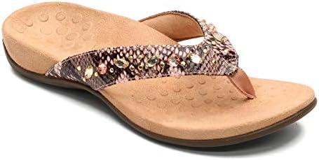 vionic rhinestone flip flops