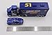 Disney Pixar Car Mack No.51 Fabulous Hudson Hornet Hauler Truck Toy Car 1:55 New