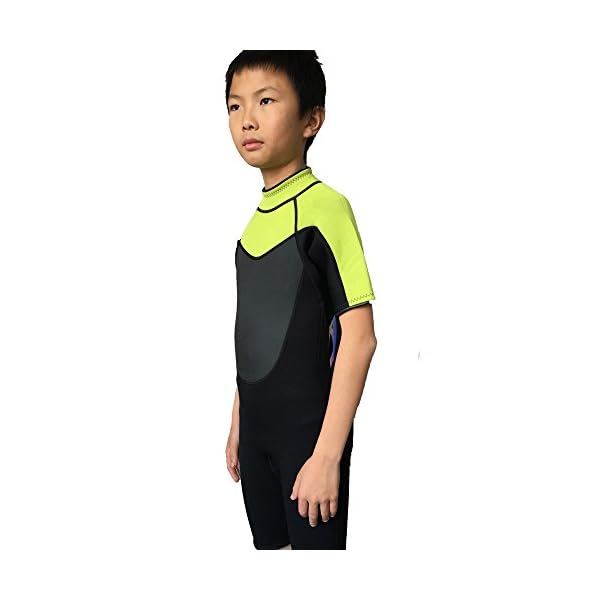 Realon-Wetsuit-Shorty-Boys-3mm-Wetsuit-Child-Swimsuit-Kids-Surfing-Suit-Toddler-Wetsuits-Shortie-Swimwear-Bodysuit-Jumpsuit-Snorkeling-Suits