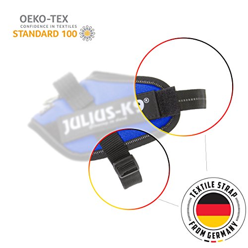 Julius-K9 Powerharness Hondentuig XS/Mini-Mini - Donkerroze | Modieus & Comfortabel Tuig