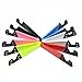 Geekercity 6Pcs Universal Colorful Portable Foldable V Model Mobile Phone Desktop Stand Mount Holder Stander Cradle Compatible with Smartphones Tablet PC