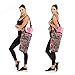 Mookis Yoga Mat Bag | Adjustable Shoulder Strap | Fixed Buckle | Large Size Pocket and Zipper Pocket | Multipurpose and Beautiful Bag (Flower Pattern)thumb 4