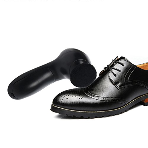 MuLuo Home Handheld Automatic Electric Shoe Brush Boots Shine Polisher Machine Portable Scrubber with Cleaning Brush Kit - Thumbnail 2