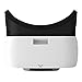 Uniify Verge Lite VR Headset UV004: 3D Virtual Reality Headset Glasses for iPhone 6/Plus, Galaxy S7, Note 6 Compatible with Google Cardboard and Daydream, White