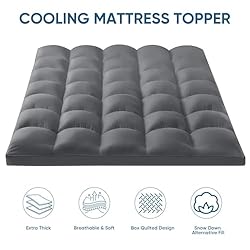 Mattress Topper Cal King Size, CYMULA Cooling