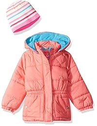 Rosa Platinum - Puf acolchado para niña (incluye accesorios)