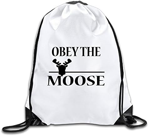Obey The Moose Port Bag Drawstring Backpack