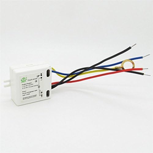 Pxyelec XD-609 4 Mode On/Off Touch Switch Sensor for 220V Incandescent Lamp