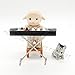 Odoria 1/12 Miniature Keyboard Dollhouse Musical Instruments Accessories
